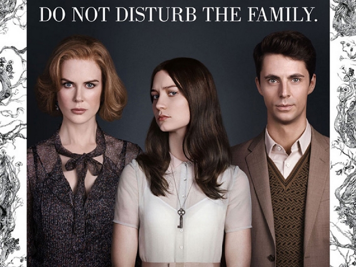 Stoker movie poster with Nicole Kidman, Mia Wasikowska, Matthew Goode