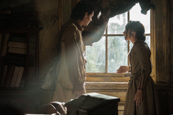 Toby Schmitz in a historical drama scene
