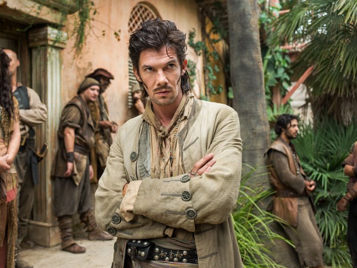 Toby Schmitz as Jack Rackham in Black Sails