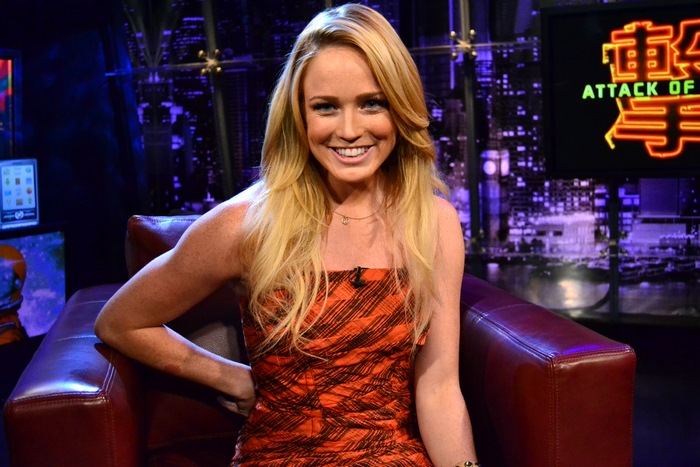 Caity Lotz from Attack of the Show