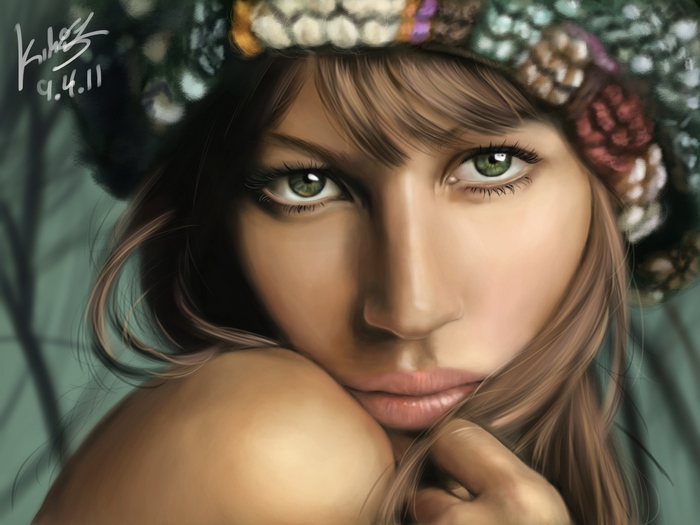 Gisele Bündchen portrait