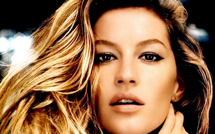 Gisele Bündchen close-up portrait