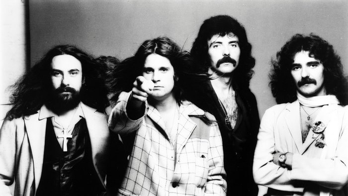 Ozzy Osbourne and Black Sabbath band members