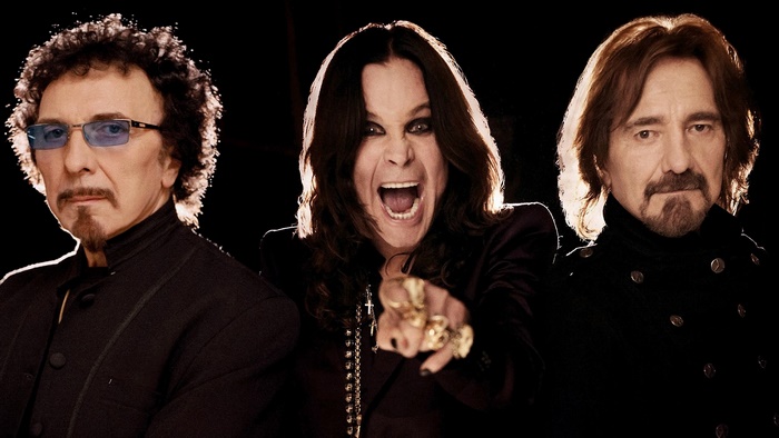 Ozzy Osbourne, Tony Iommi, and Geezer Butler
