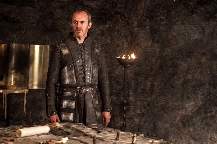 Stephen Dillane in a dark cave