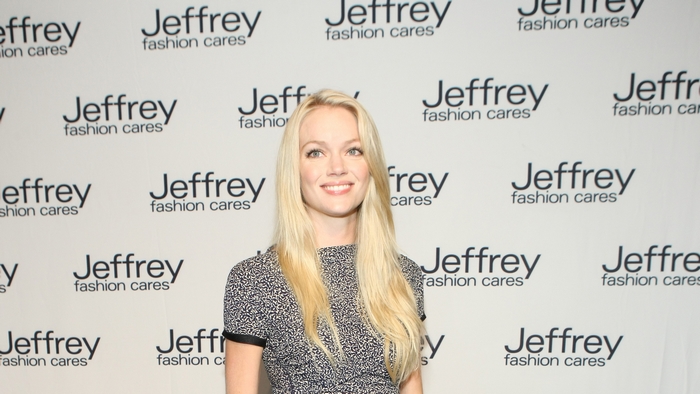 Lindsay Ellingson at Jeffrey Fashion Cares