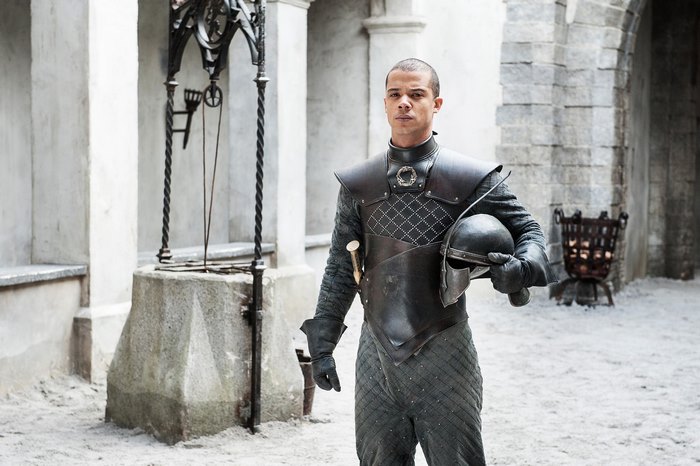 Jacob Anderson as Grey Worm from Game of Thrones