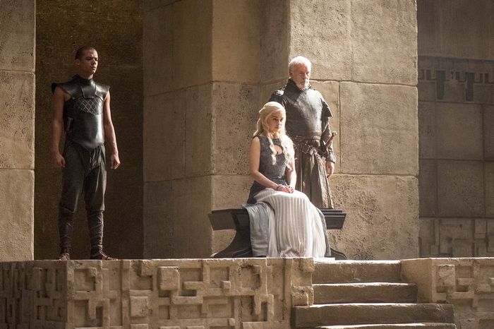 Daenerys Targaryen and Grey Worm from Game of Thrones