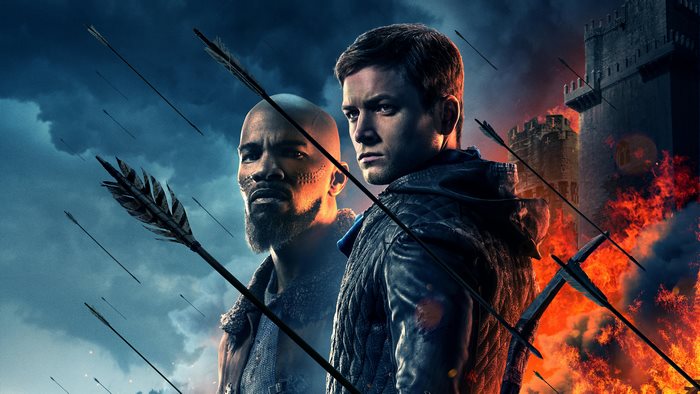 Robin Hood starring Taron Egerton and Jamie Foxx