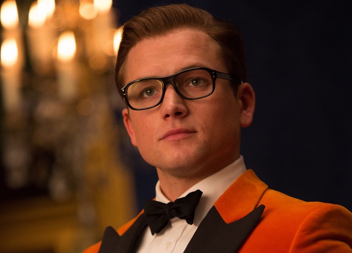 Taron Egerton in a tuxedo