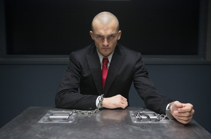 Rupert Friend as Agent 47 in Hitman