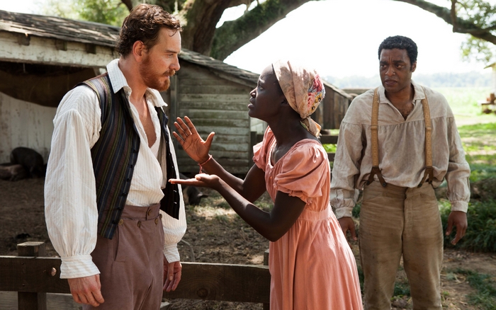 Solomon Northup and Patsey with Edwin Epps