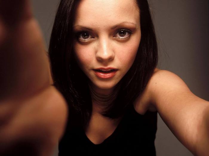 Christina Ricci close-up portrait