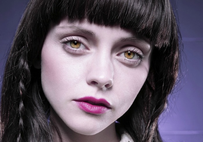 Christina Ricci with heterochromia