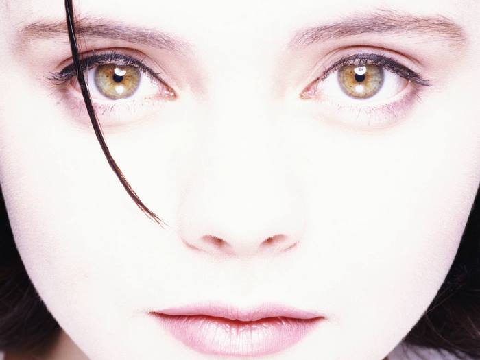 Christina Ricci close-up portrait