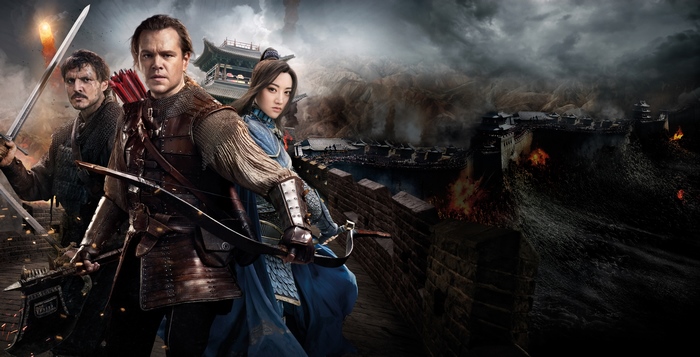 The Great Wall Matt Damon and Pedro Pascal