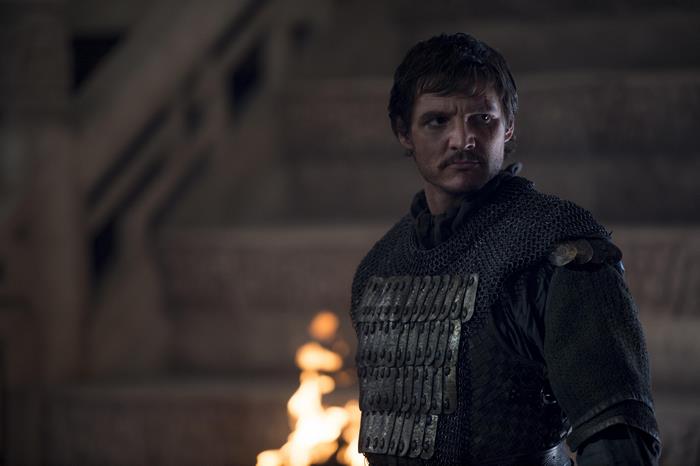 Pedro Pascal in armor