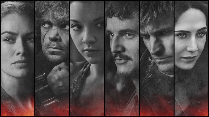 Game of Thrones Characters Collage