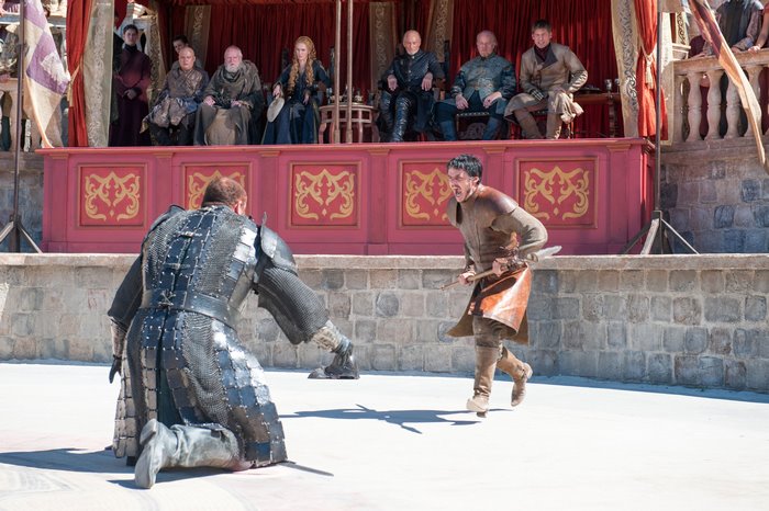 Oberyn Martell and The Mountain from Game of Thrones
