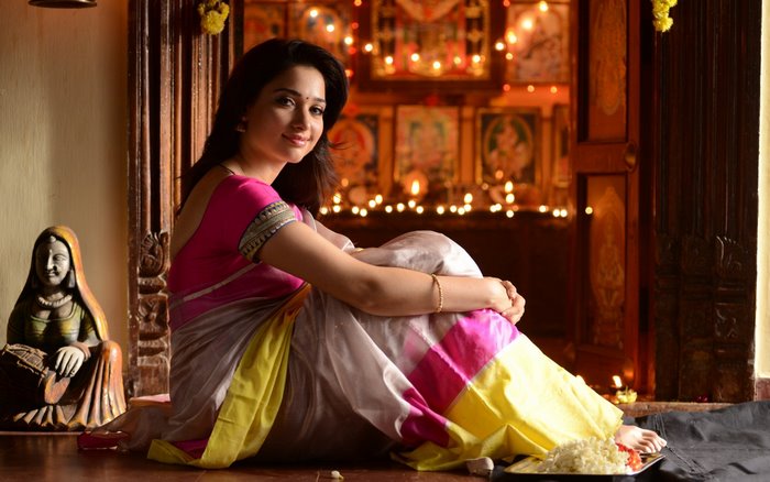 Tamanna Bhatia in a Saree