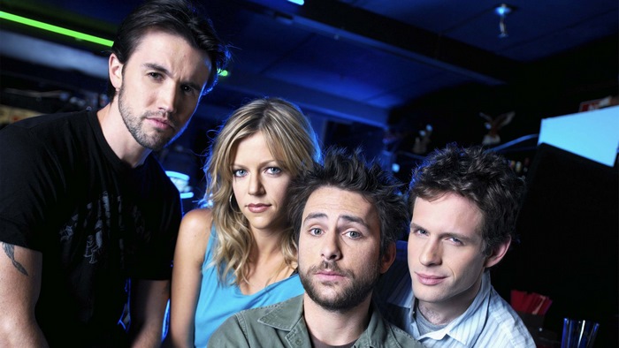 Rob McElhenney and cast of It's Always Sunny in Philadelphia