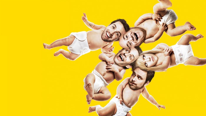 It's Always Sunny in Philadelphia cast as babies