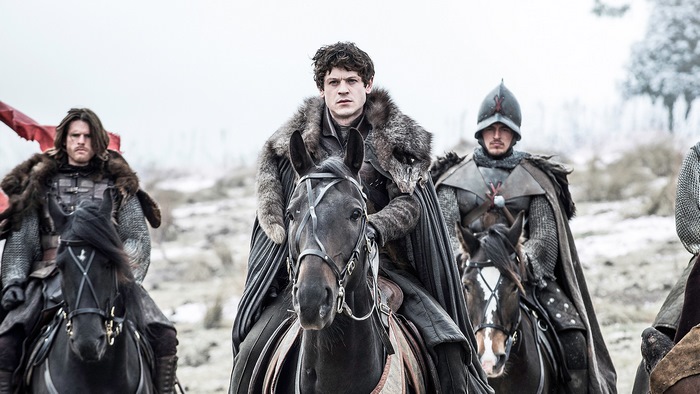 Ramsay Bolton and soldiers on horseback