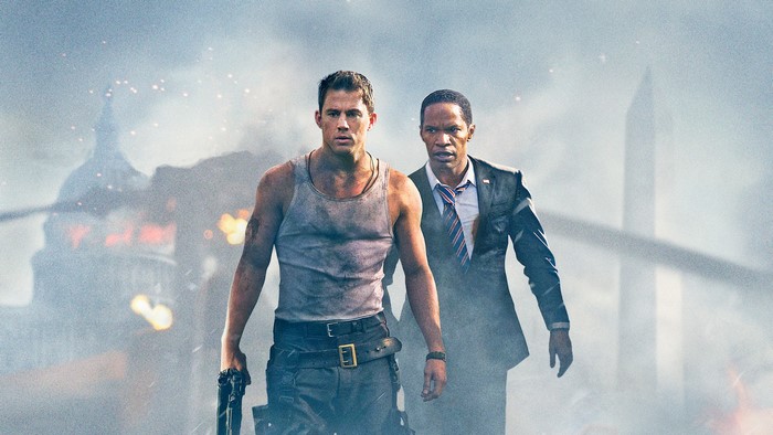 Channing Tatum and Jamie Foxx in White House Down
