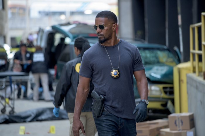 Jamie Foxx as a detective