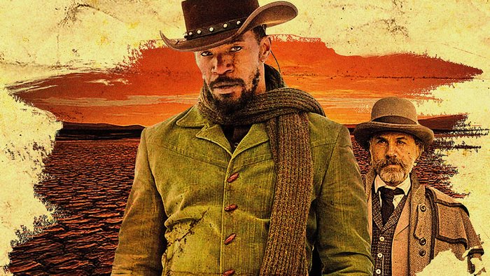 Django Unchained: Jamie Foxx and Christoph Waltz