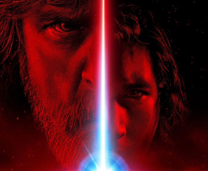 Luke Skywalker and Kylo Ren from Star Wars