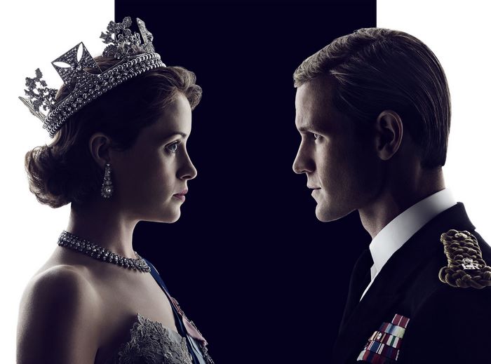 Queen Elizabeth II and Prince Philip from The Crown