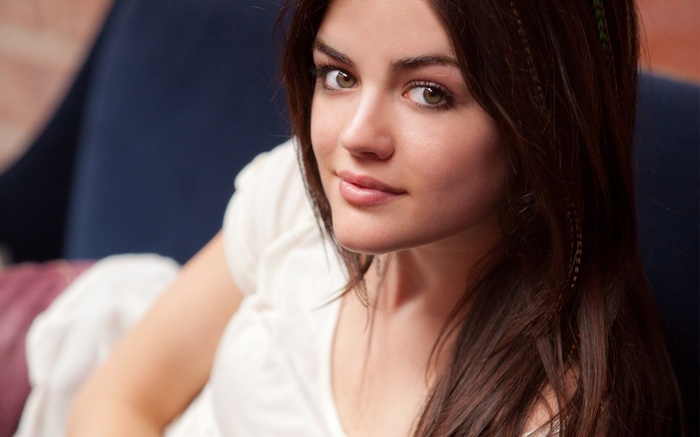 Lucy Hale close-up portrait