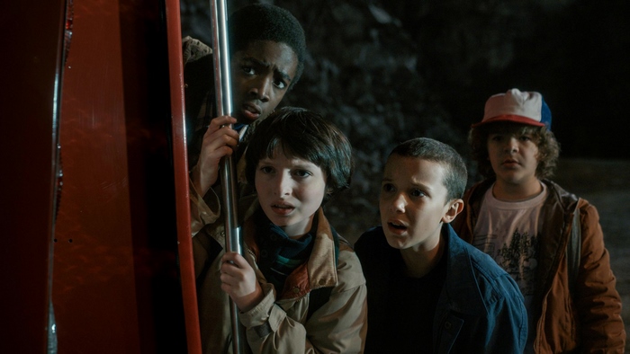 Stranger Things: Millie Bobby Brown, Finn Wolfhard, Caleb McLaughlin, Gaten Matarazzo
