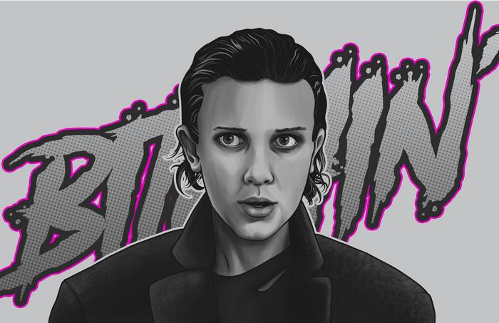 Millie Bobby Brown from Stranger Things