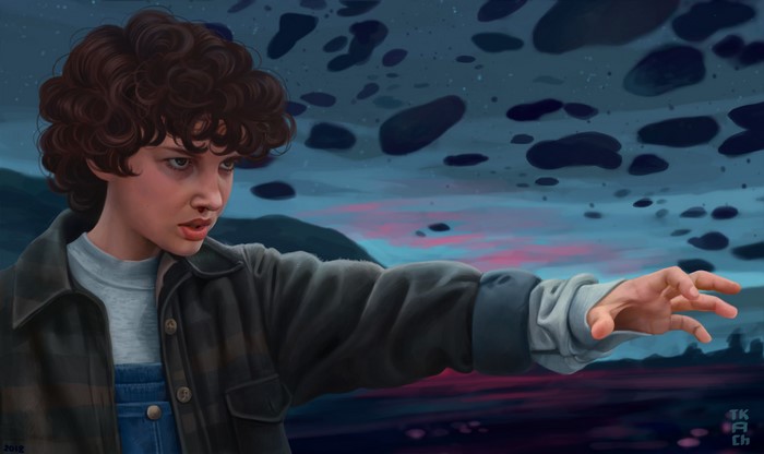 Eleven from Stranger Things