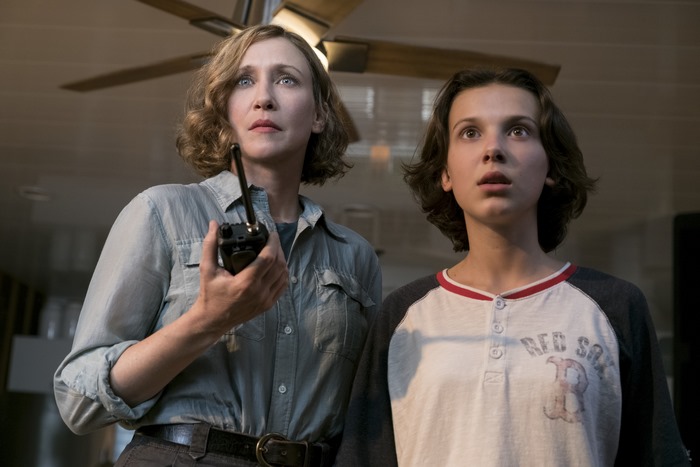 Vera Farmiga and Millie Bobby Brown in Godzilla: King of the Monsters