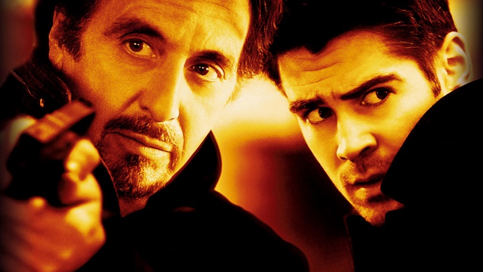 Al Pacino and Colin Farrell in a movie still