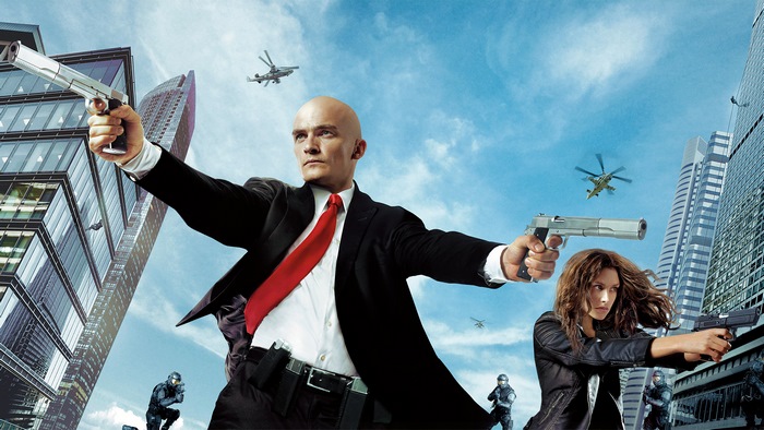 Agent 47 and Hannah Ware in Hitman