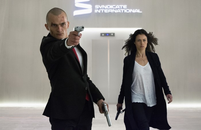 Agent 47 and Katia Van Dees from Hitman: Agent 47