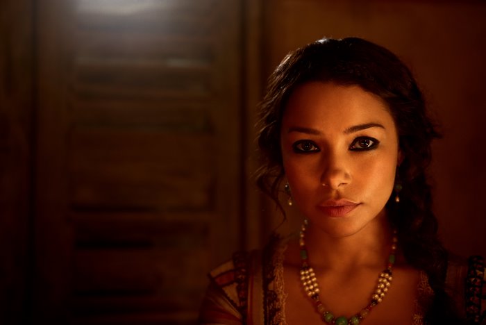 Jessica Parker Kennedy in costume
