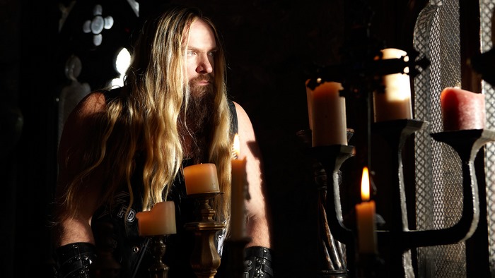 Zakk Wylde with candles
