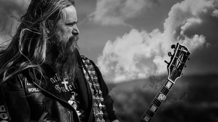 Zakk Wylde with Gibson Guitar