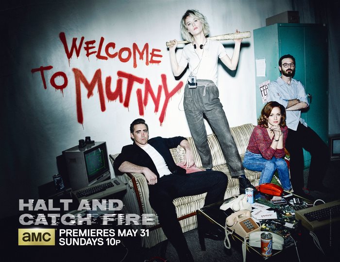 Halt and Catch Fire AMC Series Poster