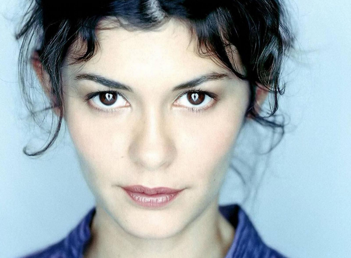 Audrey Tautou close-up portrait