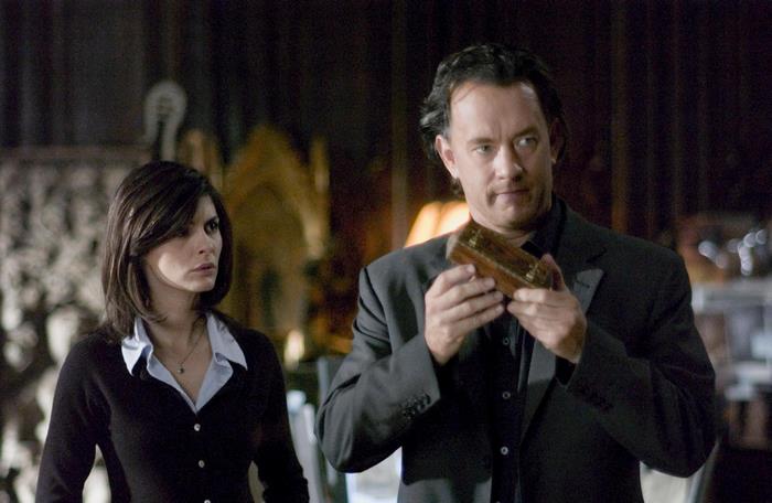 Tom Hanks and Audrey Tautou in The Da Vinci Code