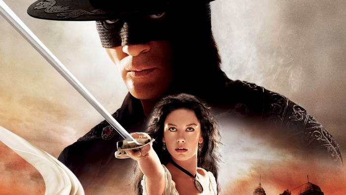 Zorro and Elena from The Mask of Zorro