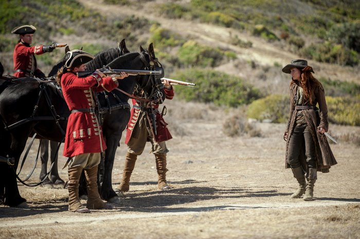 Clara Paget as Anne Bonny in Black Sails