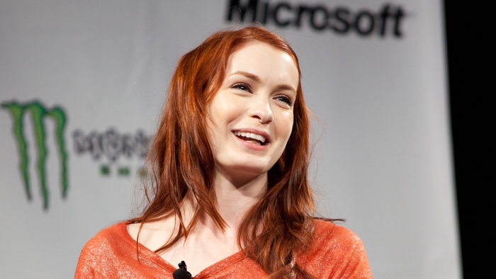 Felicia Day at Microsoft