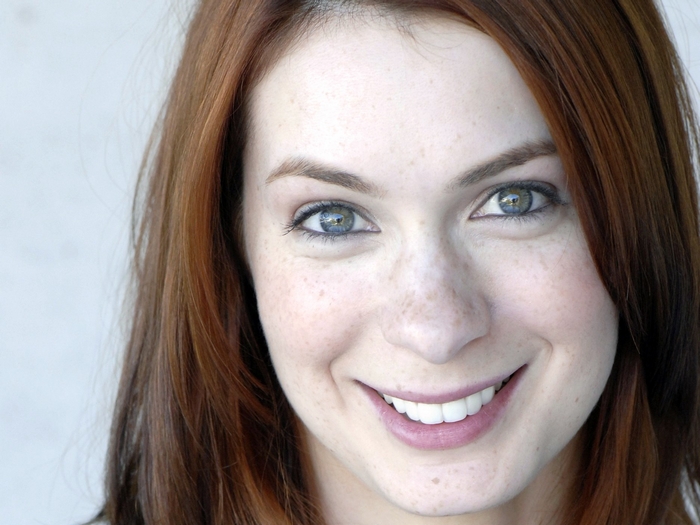 Felicia Day close-up portrait
